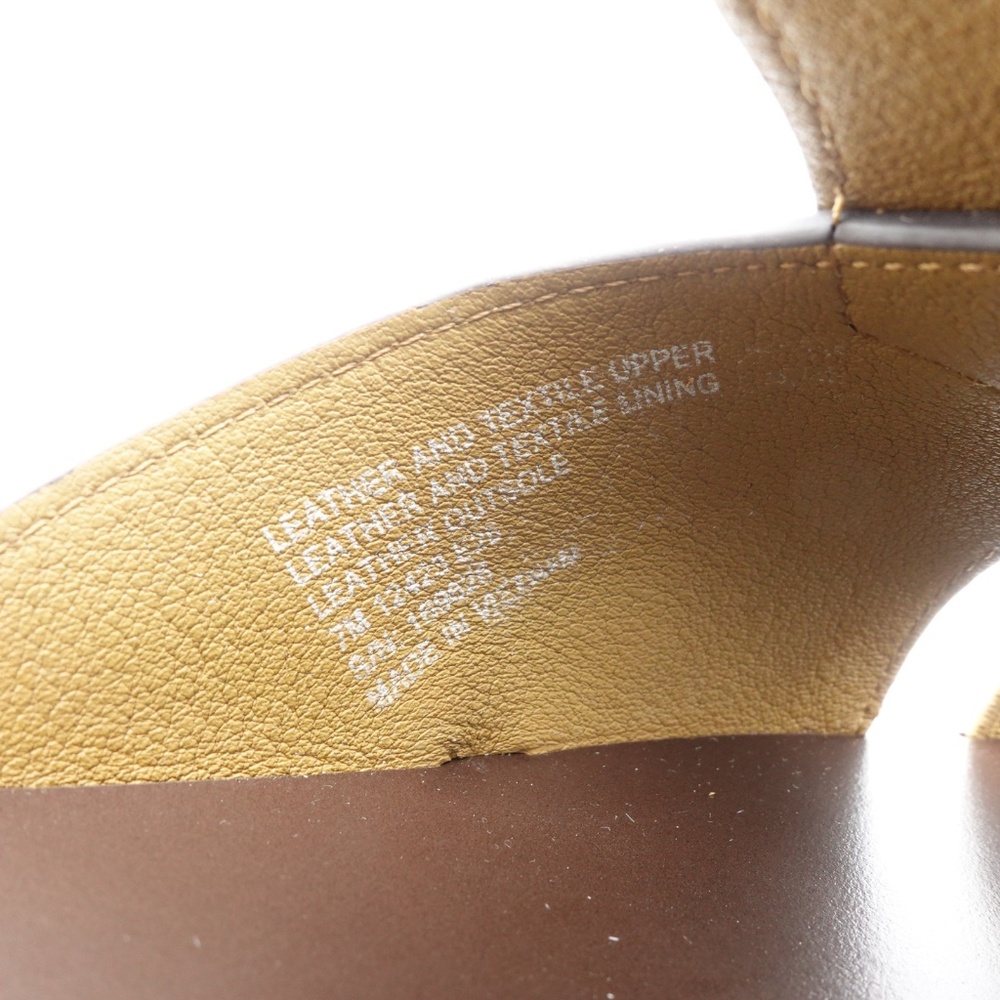 NEW Tory Burch Fisherman Suede Sandals Women's 166800-200 Deep Umber - Picture 8 of 16